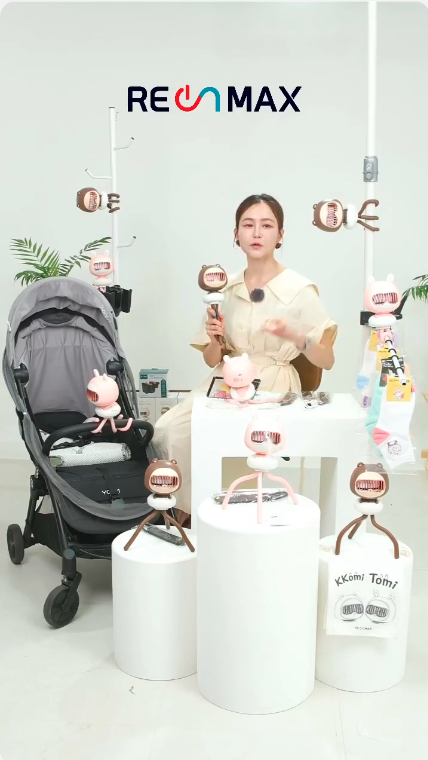 유아선풍기 꼬미토미